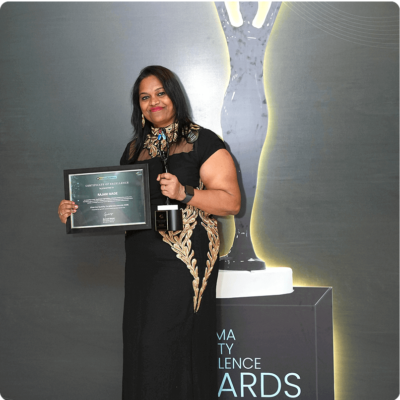 Rajani Made - Continuous Improvement Advocate Award (Senior Manager (Quality) - Biocon Biologics)