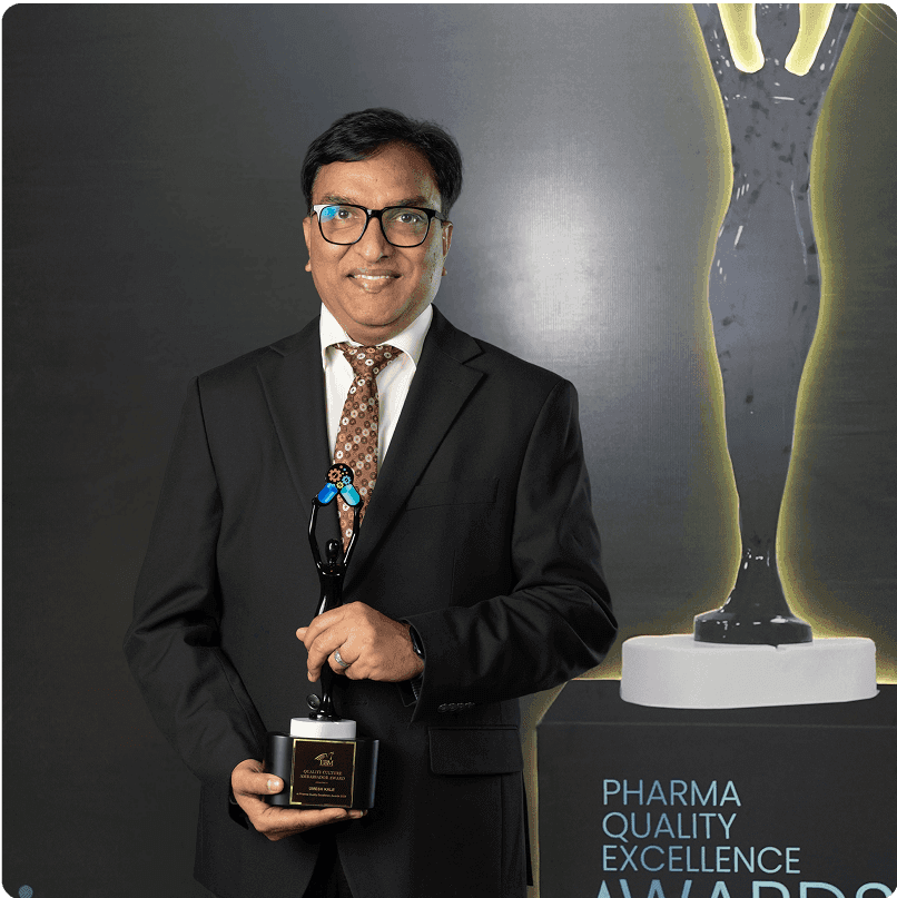 Umesh Kale - Quality Culture Ambassador Award (Chief Quality Officer - Strides)