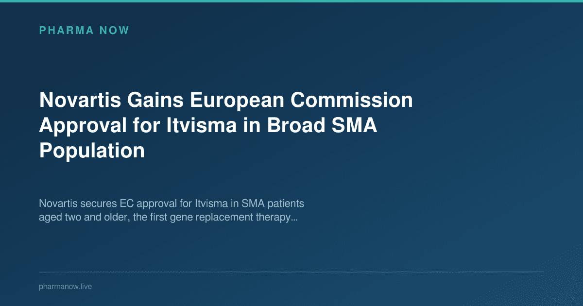 Novartis Gains European Commission Approval for Itvisma in Broad SMA Population