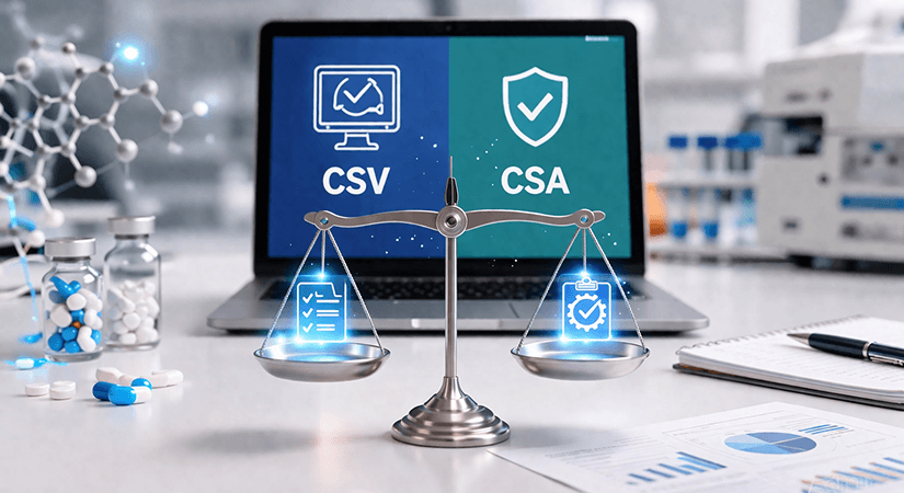 CSV vs CSA pharma validation comparison Computer System Validation CSV vs Computer Software Assurance CSA comparison in pharma